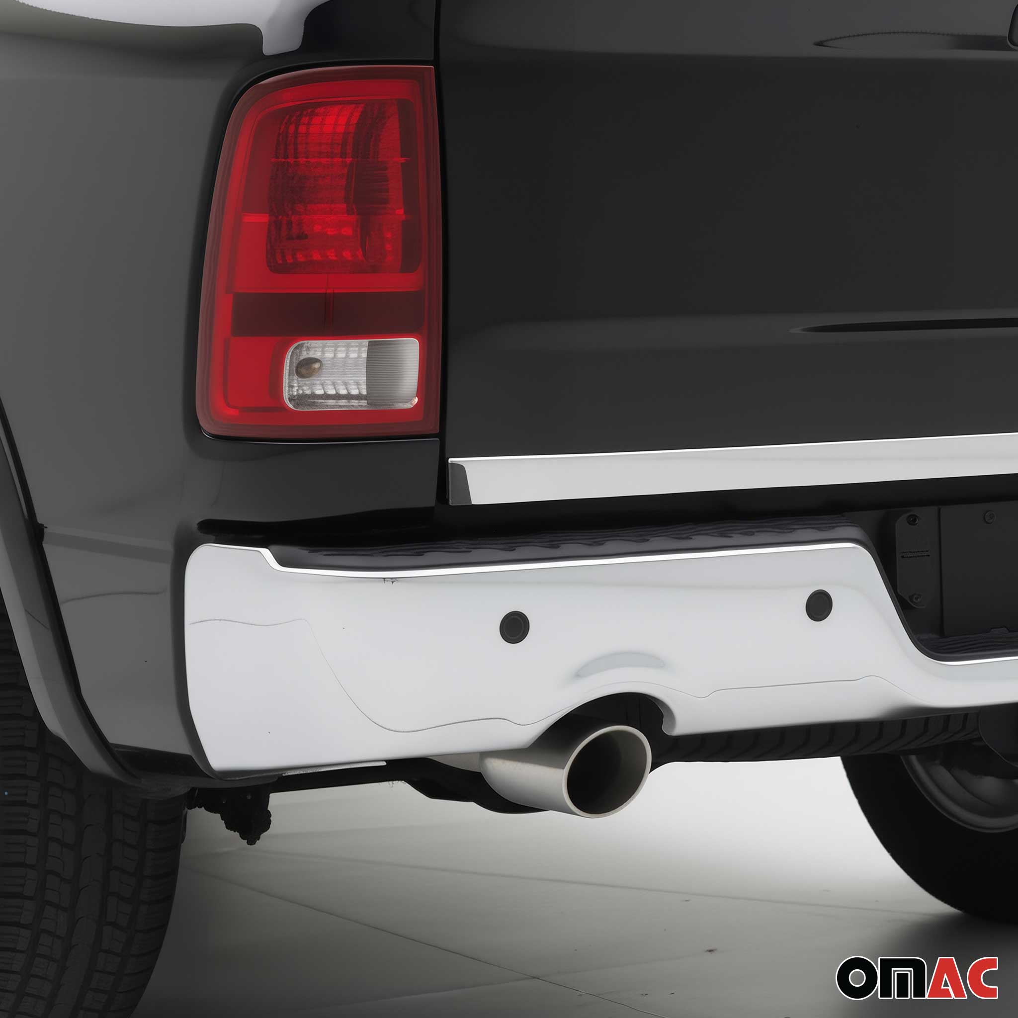 2012-2018 RAM 1500 Rear Trunk Molding Trim Stainless Steel Silver 1Pc