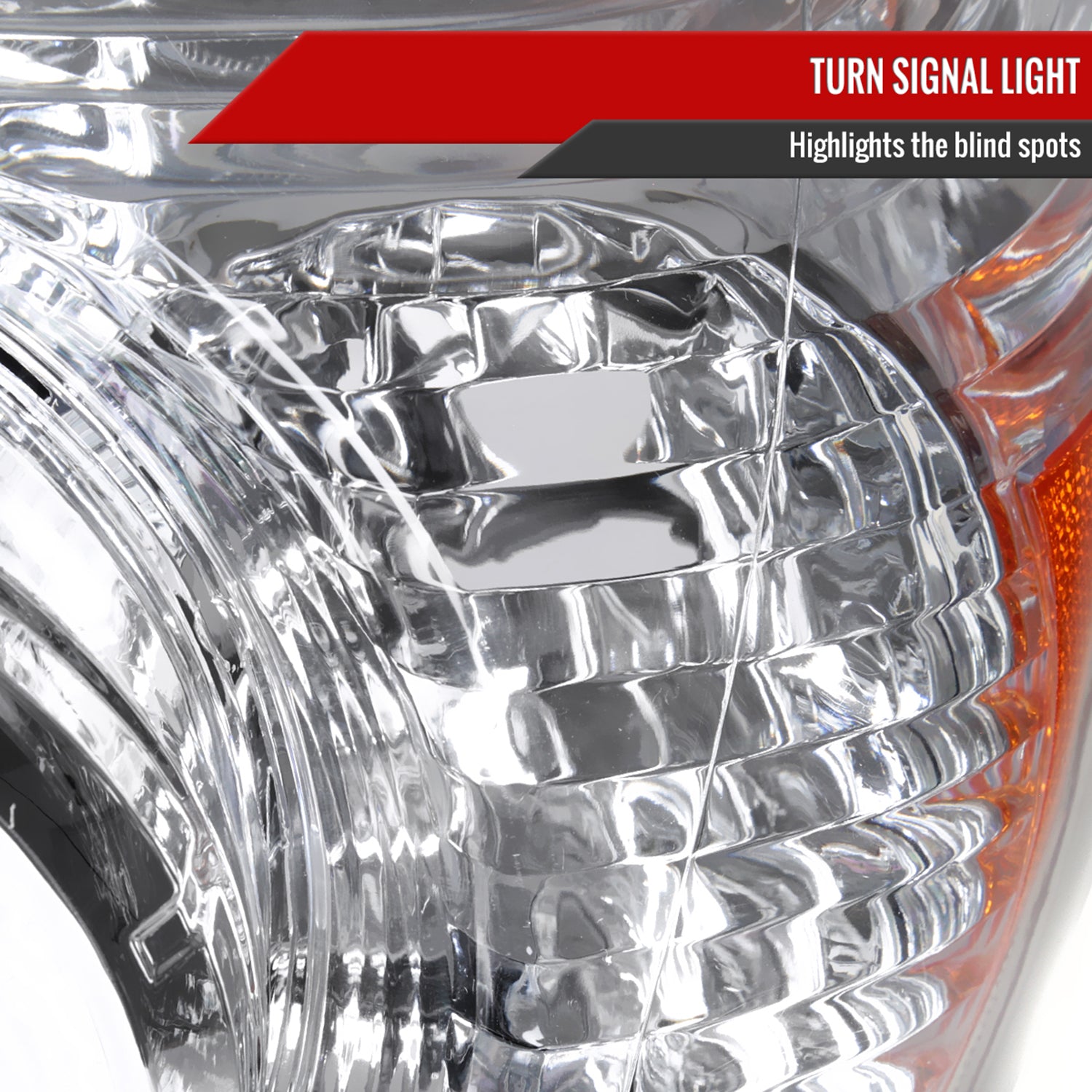 2006-2009 Toyota 4Runner SR5 Limited Projector Style Headlights Chrome/Clear