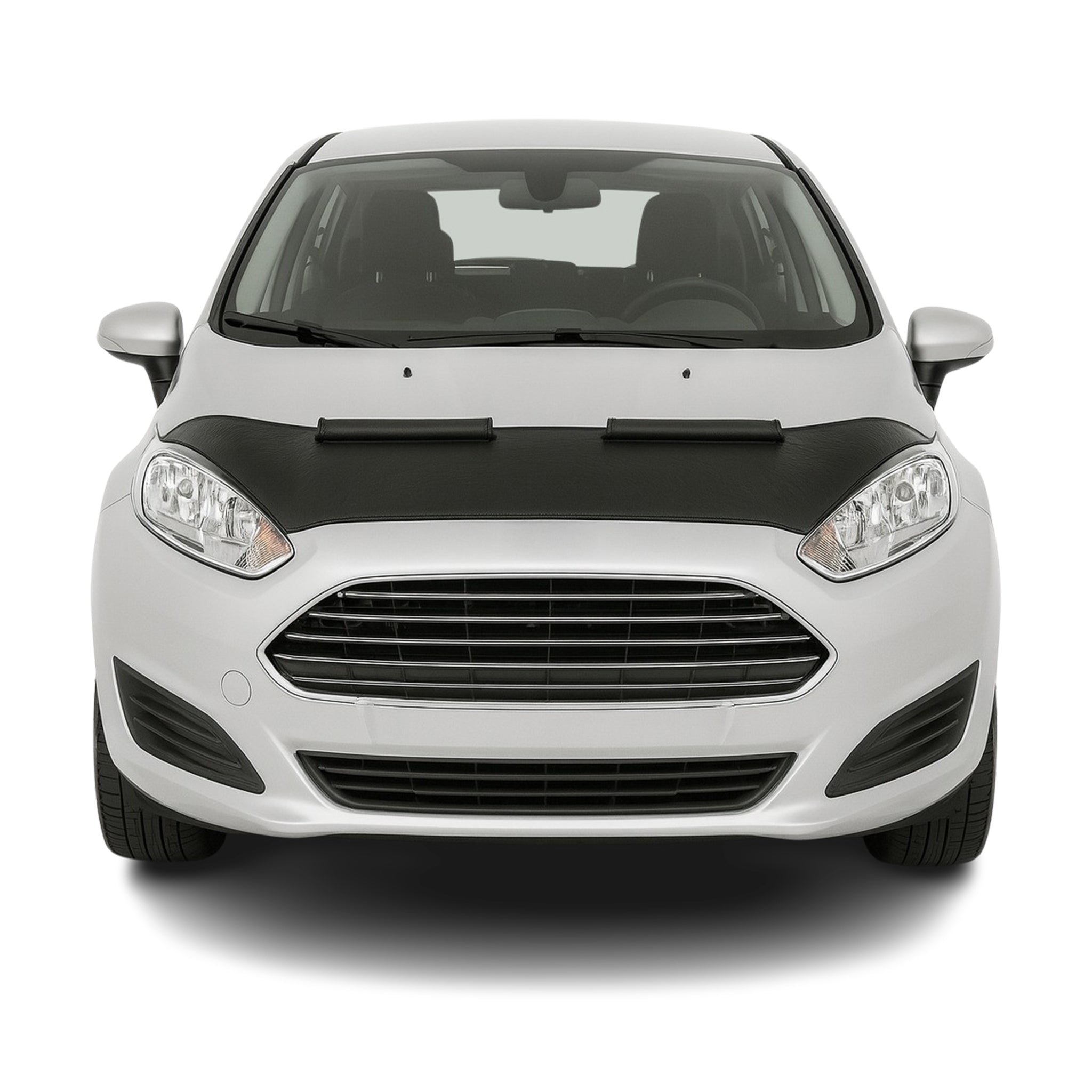 2014-2019 Ford Fiesta Car Bonnet Mask Hood Bra Black 1 Pc