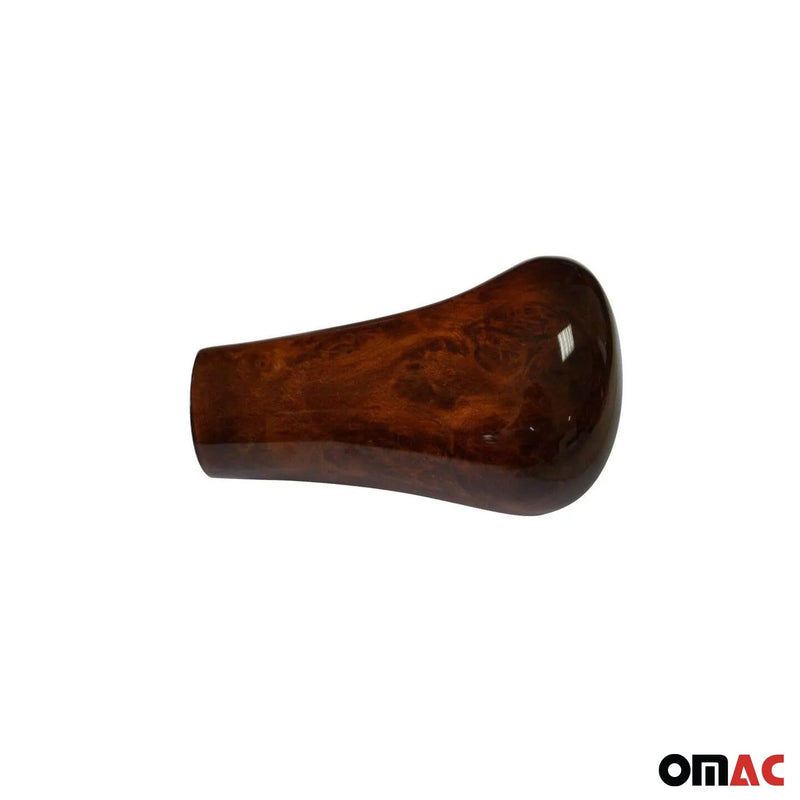 BMW 5 Series E12 E28 E34 E39 E60 Gear Shift Knob Shifter Handle Walnut Without Emblem