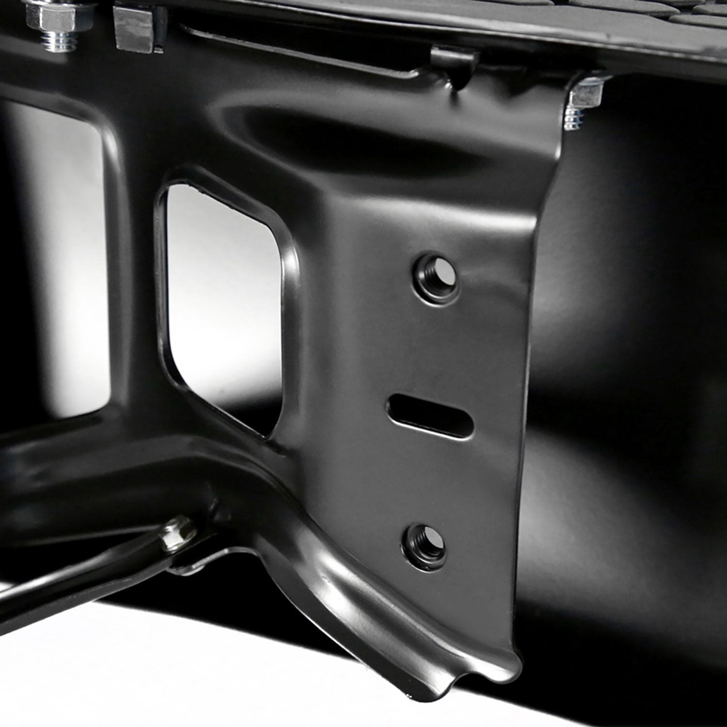 2009-2018 Dodge RAM 1500 2500 3500 Black Steel Replacement Rear Step Bumper