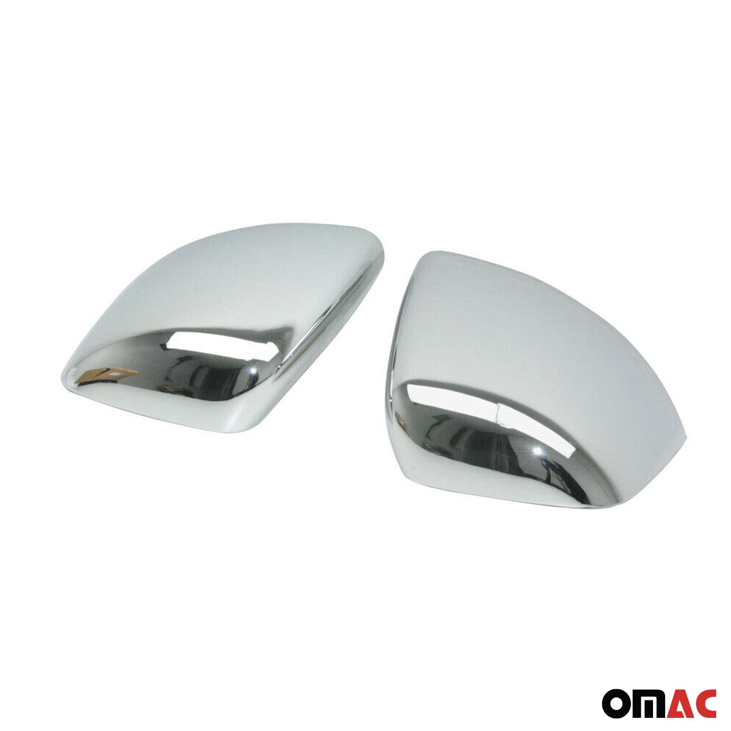 2014-2019 Ford Transit Connect Pre-FL Side Mirror Cover Caps Chrome Silver 2 Pcs
