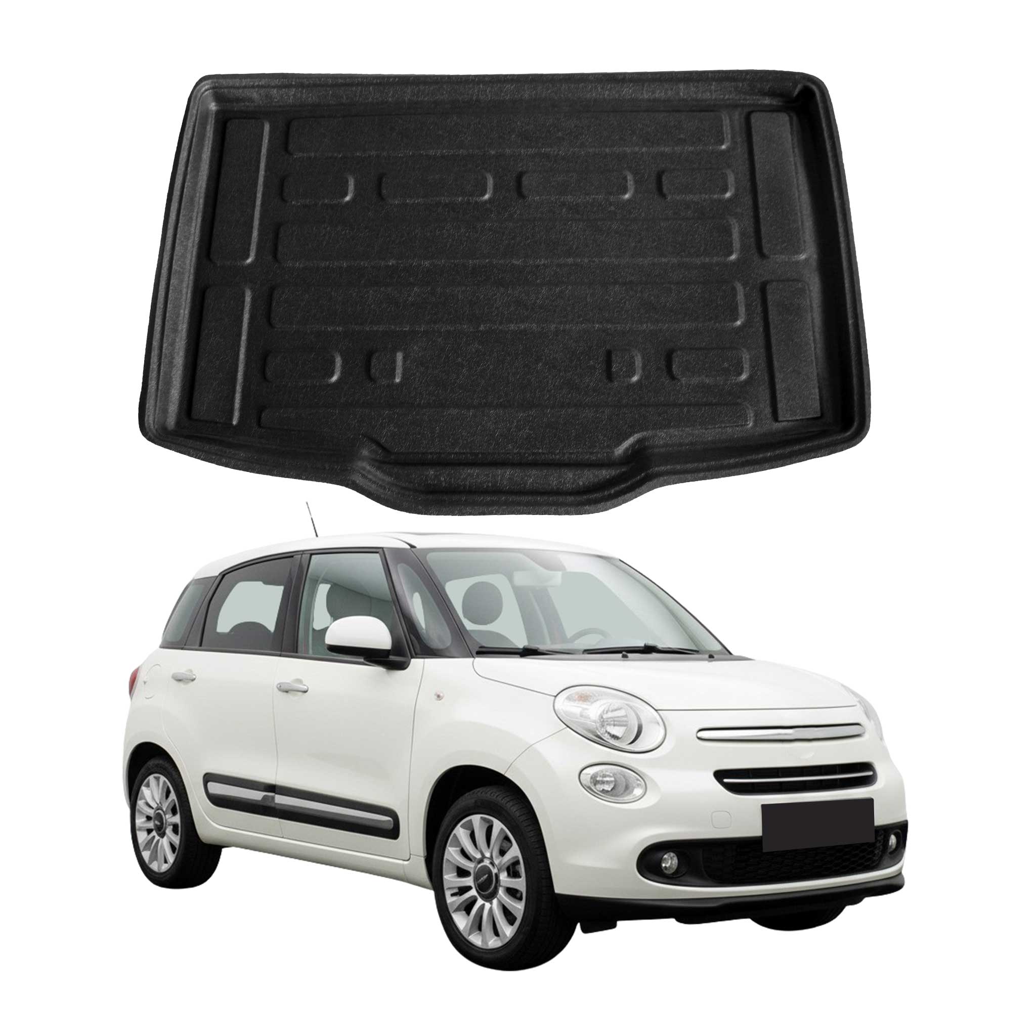 2014-2020 Fiat 500L Cargo Liner Trunk Mat All Weather Black