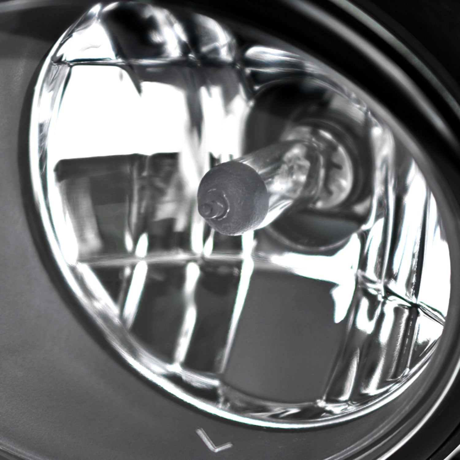 2007-2009 Nissan Altima Sedan H11 Fog Lights Kit Chrome Housing/Clear Lens