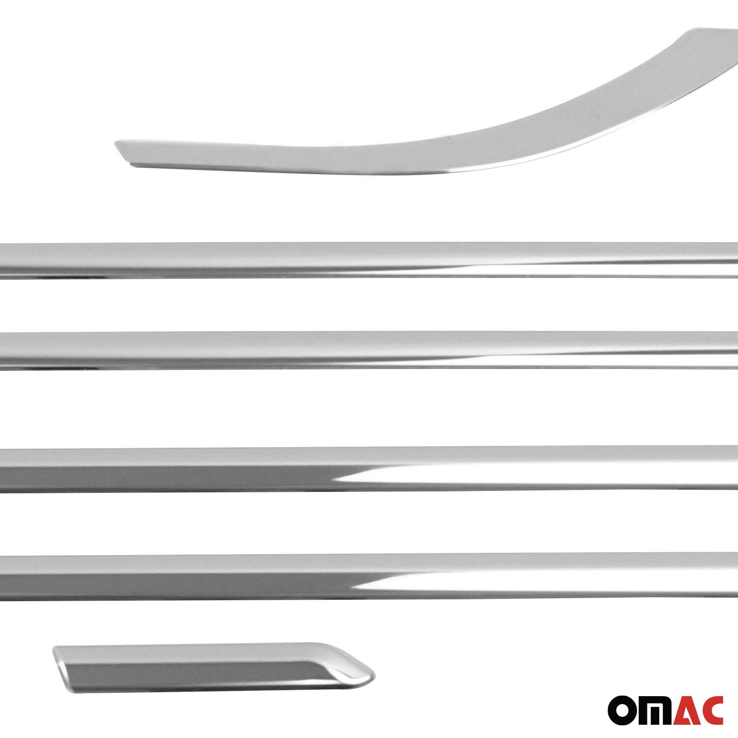 2013-2020 Ford Fusion Sedan Window Molding Trim Streamer Stainless Steel