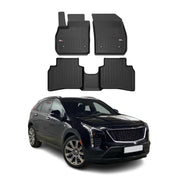 2019-2025 Cadillac XT4 Premium Floor Mats Liners Full Set All Weather Heavy Duty