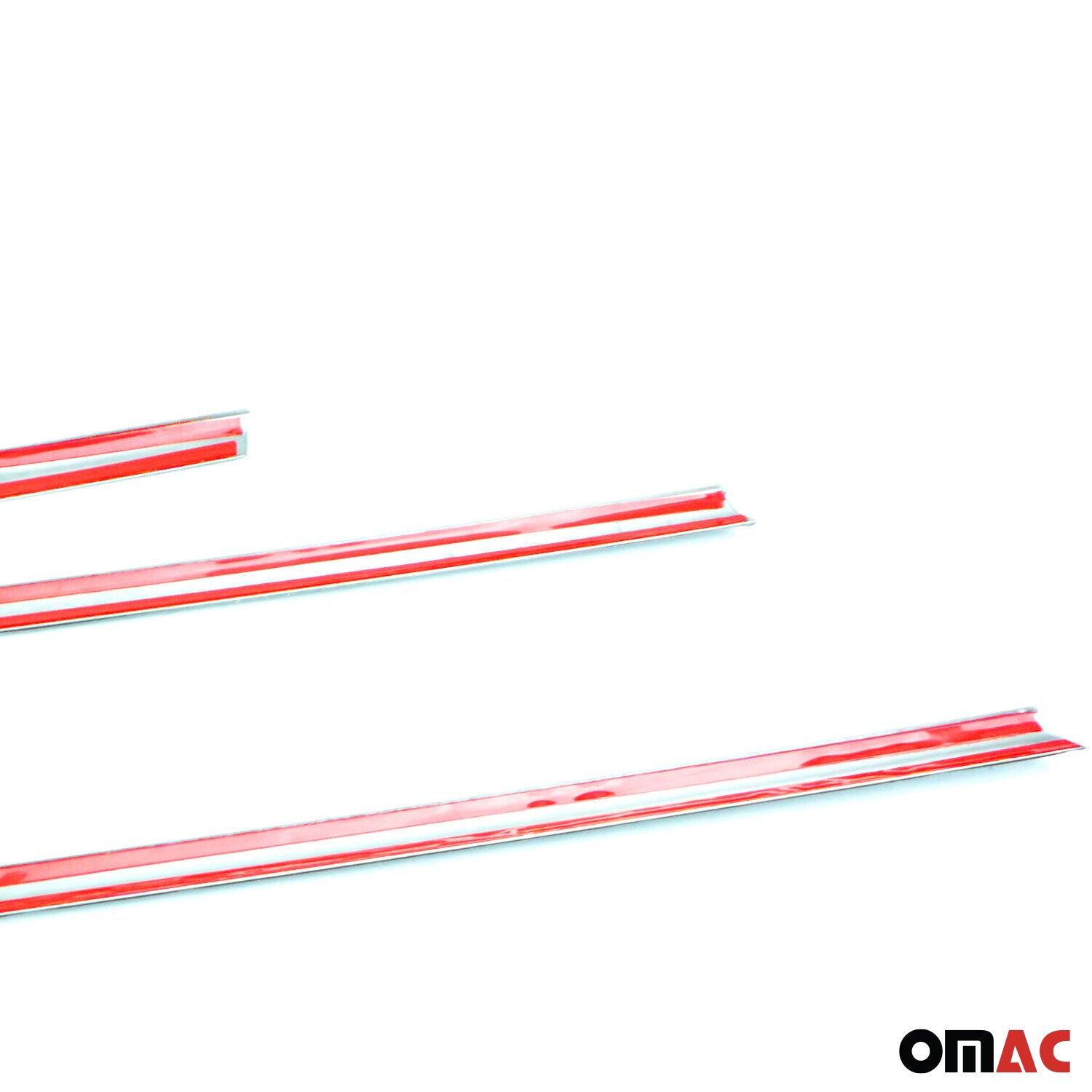 2013-2020 Ford Fusion Sedan Window Molding Trim Streamer Stainless Steel