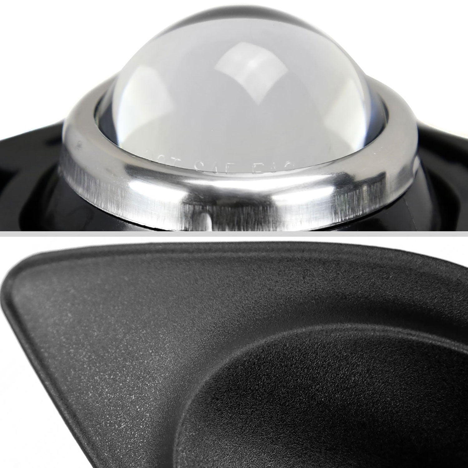 2015-2020 Dodge Charger H11 Projector Fog Lights Kit Chrome/Clear Lens