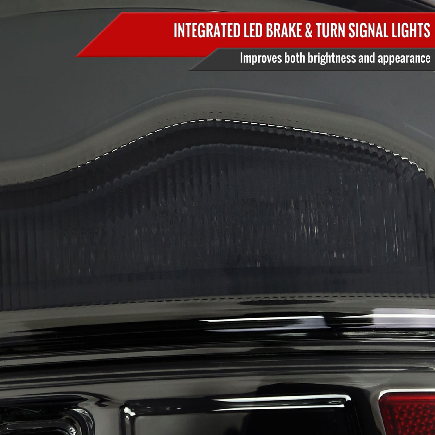 2009-2018 Dodge RAM 1500 2500 3500 LED Bar Tail Lights Chrome/Smoke