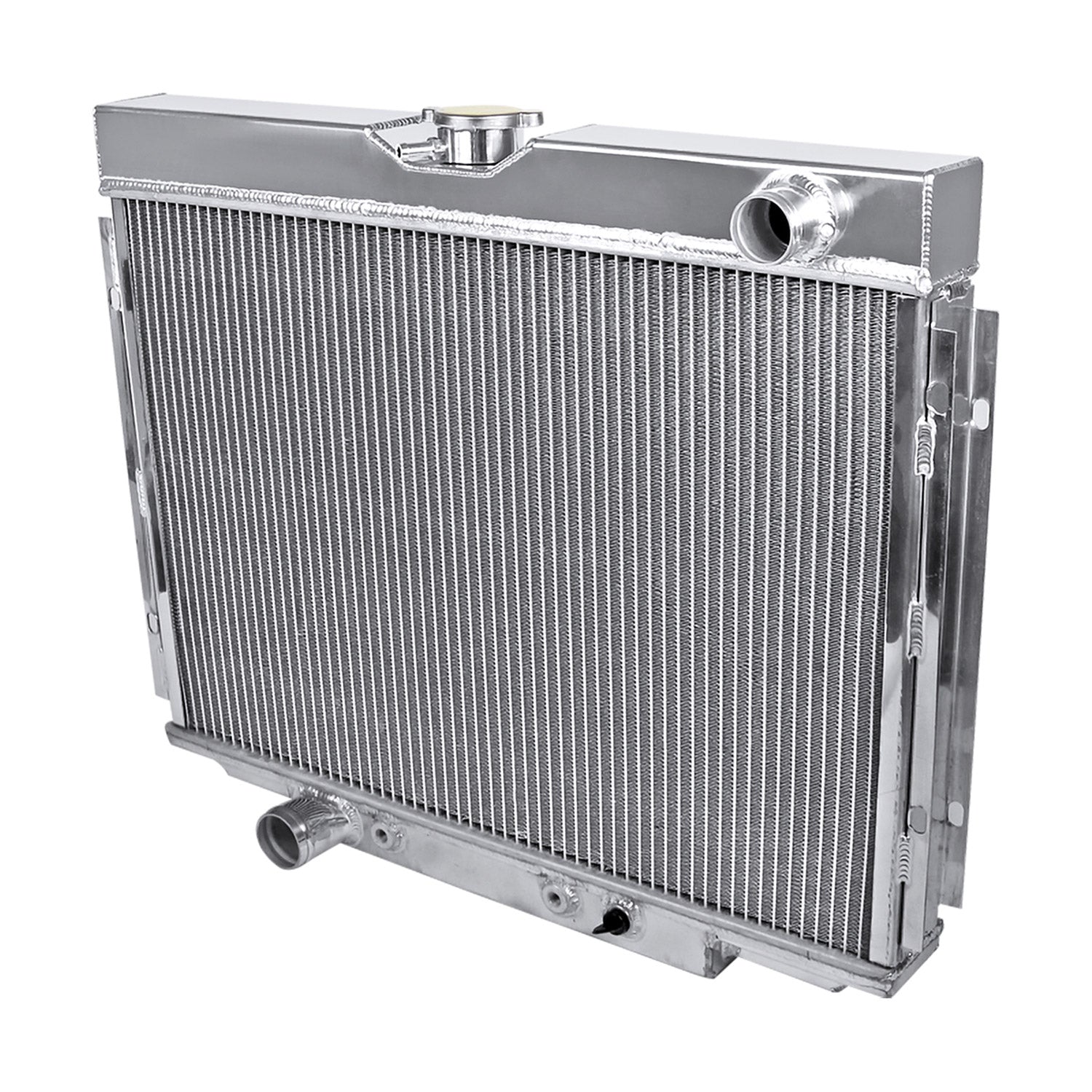 1967-1970 Ford Mustang/Mercury Cougar 390ci V8 Alu 3Row Performance Radiator