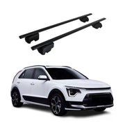2017-2022 Kia Niro Roof Rack Cross Bars Black