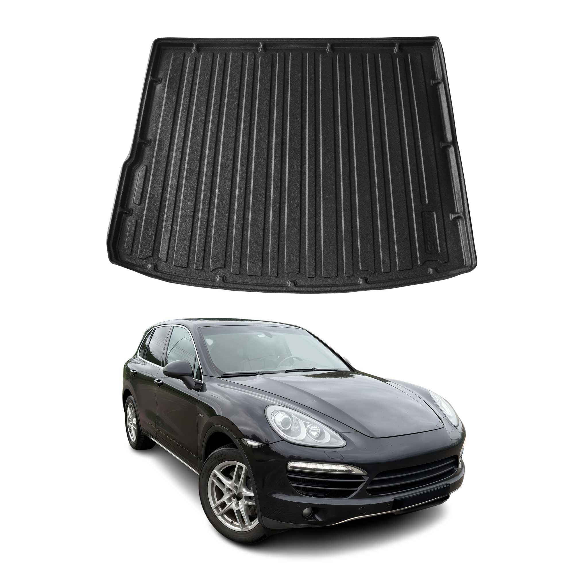2011-2018 Porsche Cayenne Cargo Liner Trunk Mat All Weather Black