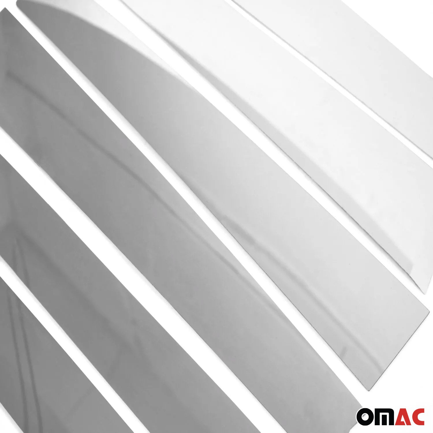 2011-2017 Toyota Sienna Window Pillar Posts Door Trim Cover Stainless Steel Silver 6x