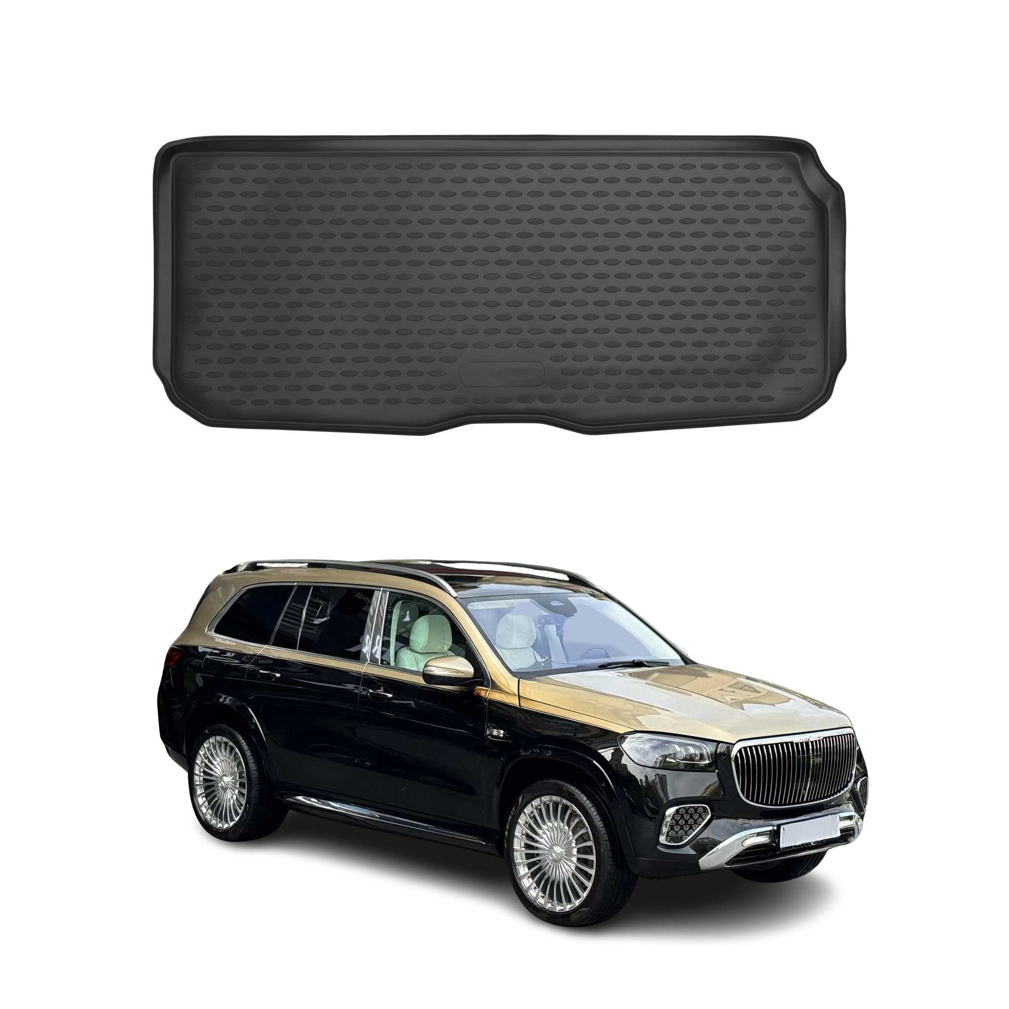 2020-2025 Mercedes GLS Class X167 Cargo Liner Trunk Mat All Weather 7 Seats Black