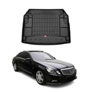 2010-2016 Mercedes E Class W212 Sedan Premium Cargo Liner Trunk Mat All Weather Heavy Duty Black