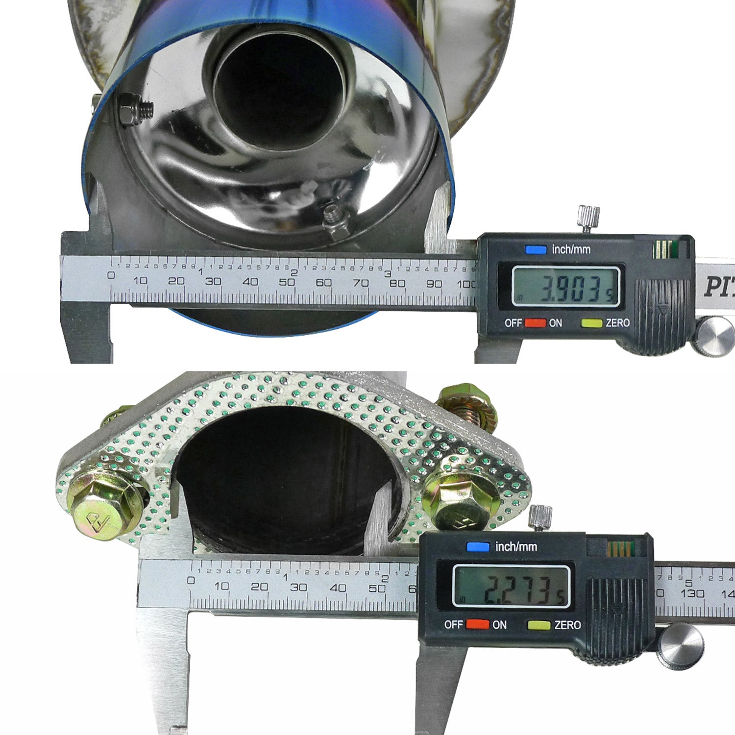 1992-1995 Honda Civic Hatchback T-304 Steel N1 Catback Exhaust Burnt Tip