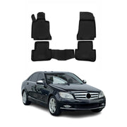 2010-2014 Mercedes C Class W204 C350 C300 C200 C180 Floor Mats Liners Full Set All Weather