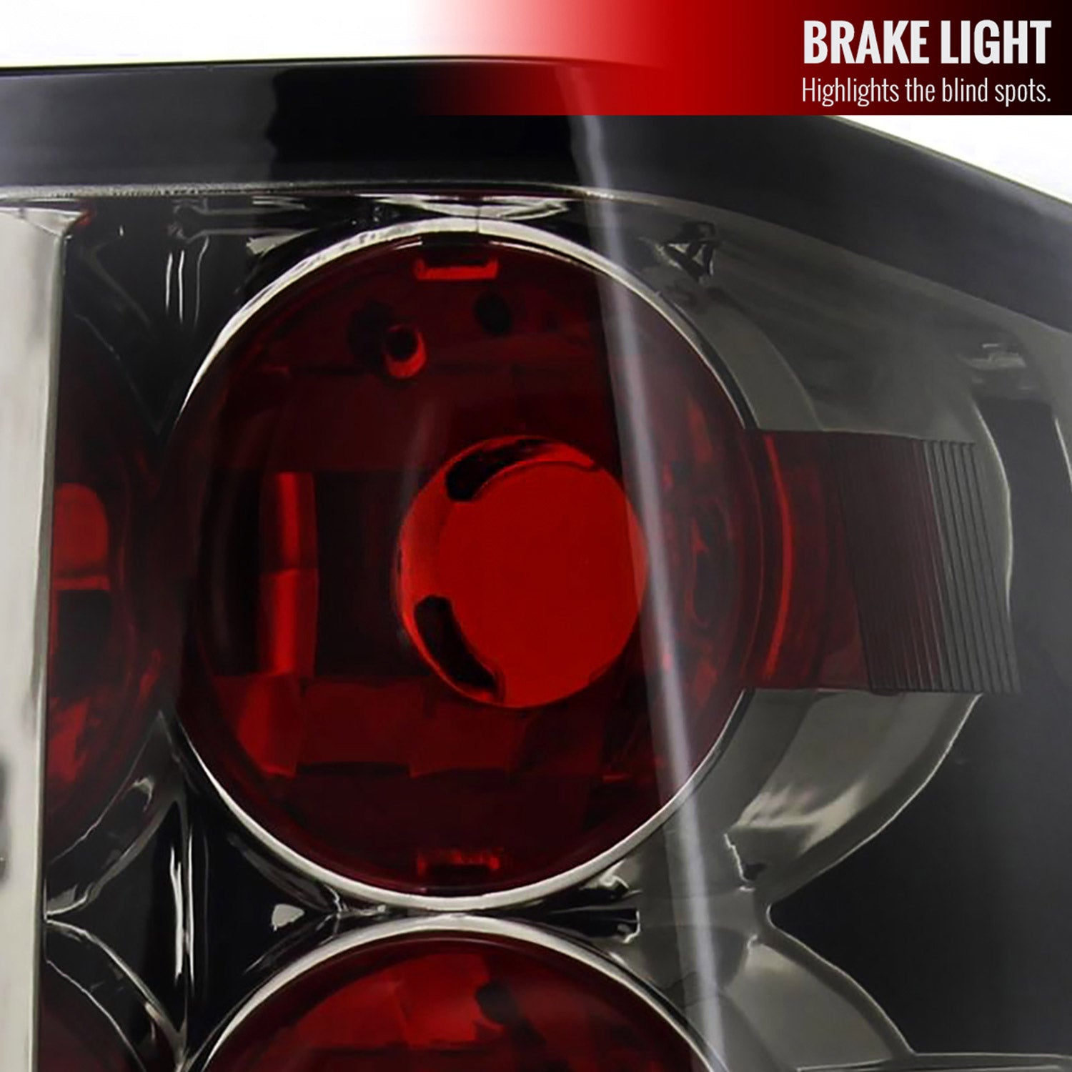 2004-2015 Nissan Titan Tail Lights Chrome Housing/Smoke Lens