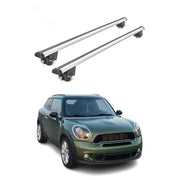 2013-2016 Mini Paceman Roof Rack Cross Bars Silver