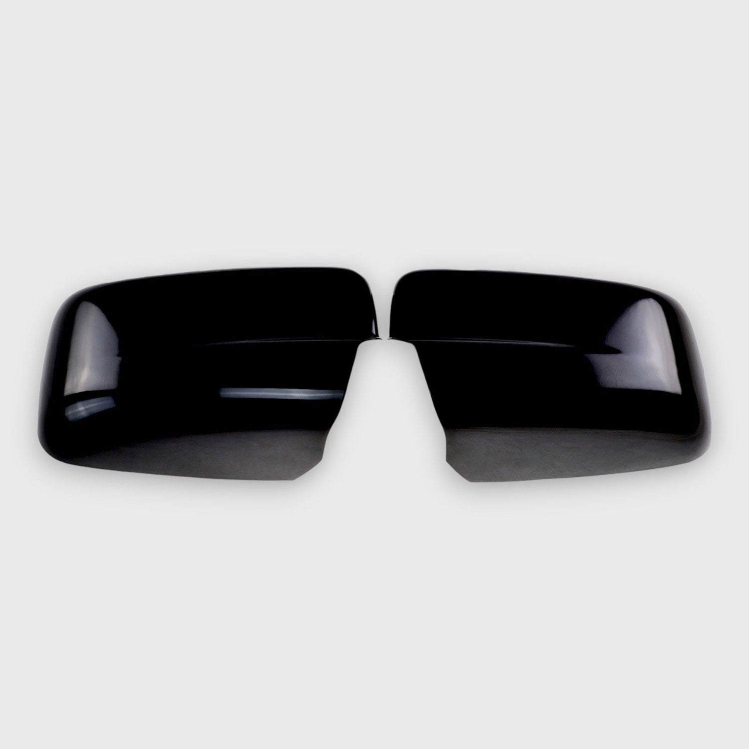 2013-2018 RAM RAM 1500 Mirror Cover Caps Gloss Black 2Pcs ABS Plastic