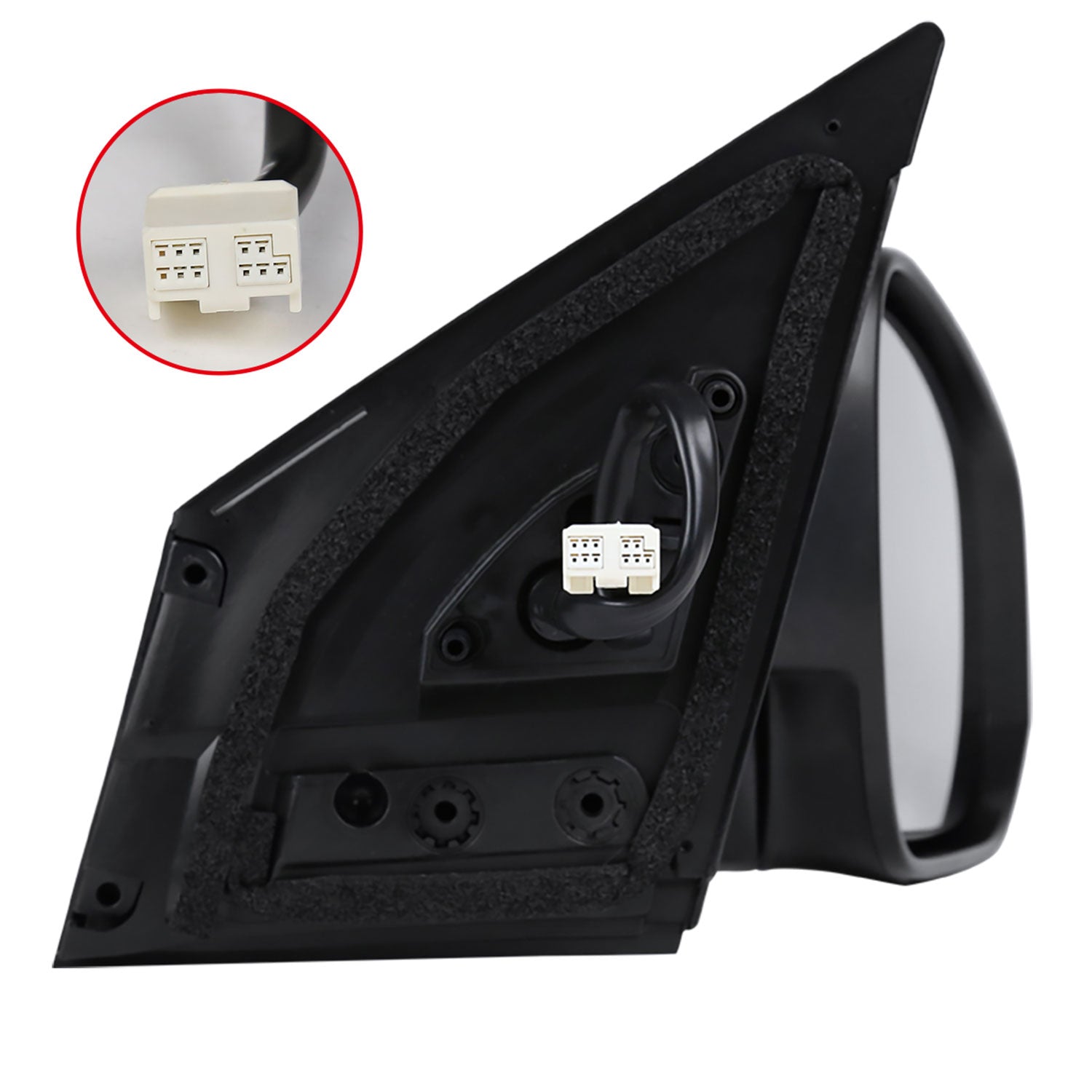 2013-2015 Toyota RAV4 Glossy Black 9Pin Auto-Fold&Heated Side Mirror Passenger