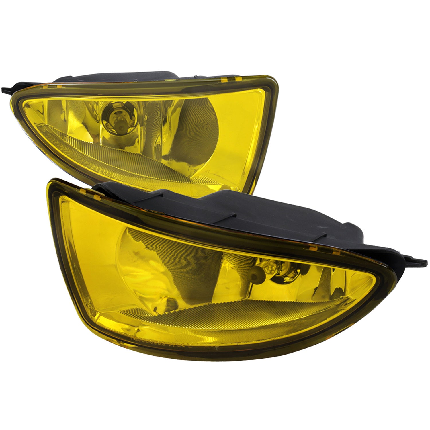 2004-2005 Honda Civic Coupe/Sedan H8 Fog Lights Kit Chrome/Yellow Lens