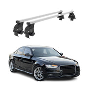 2009-2012 Audi A4 Sedan Roof Rack Cross Bars Luggage Carrier 2 Pcs