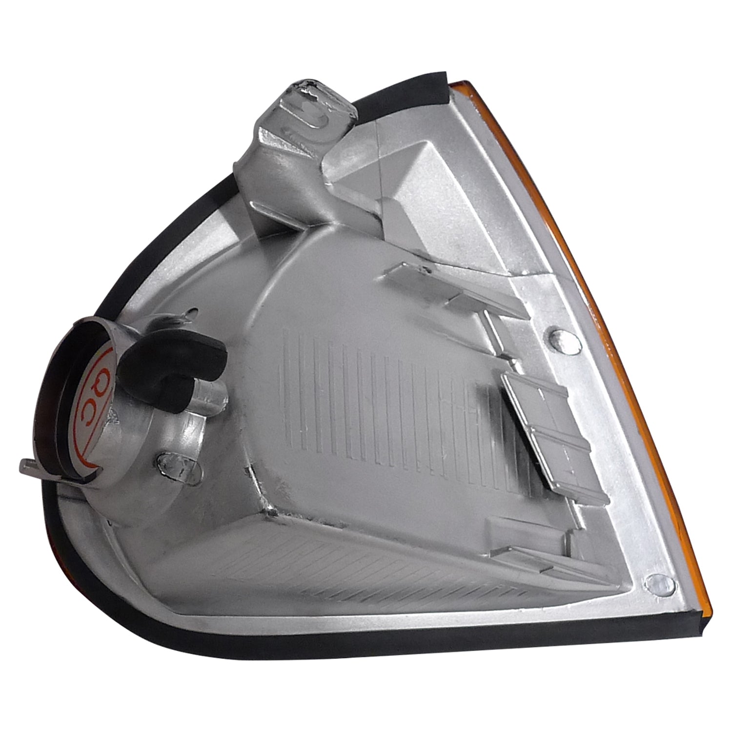 1993-1997 Honda Del Sol Corner Lights Chrome Housing/Amber Lens