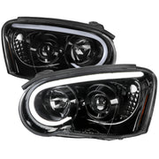 2004-2005 Subaru Impreza WRX/STI Outback Projector Headlights LED Light Black