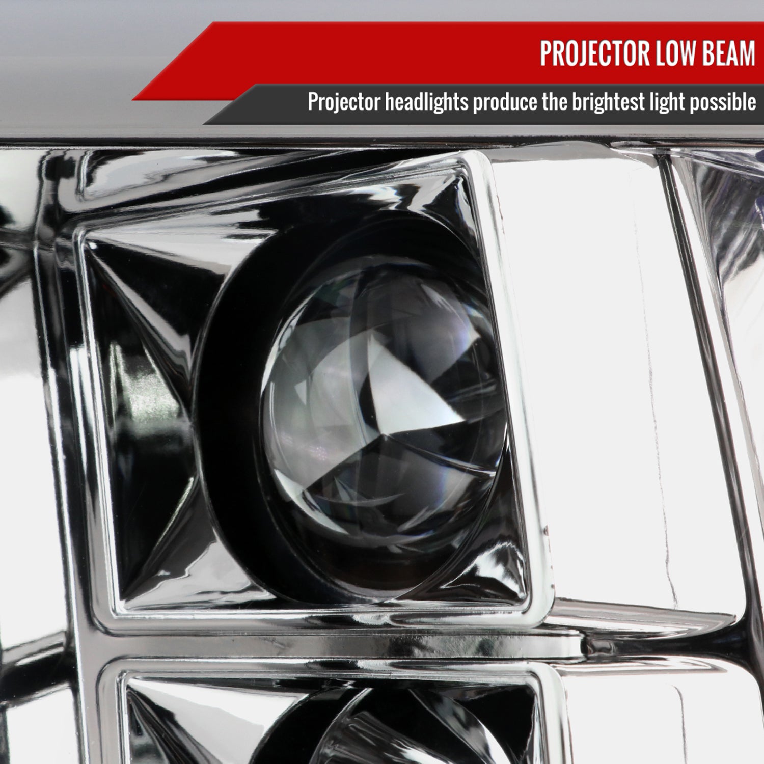 2009-2018 Dodge RAM 1500 / RAM 2500 3500 LED C-Bar Headlights Chrome