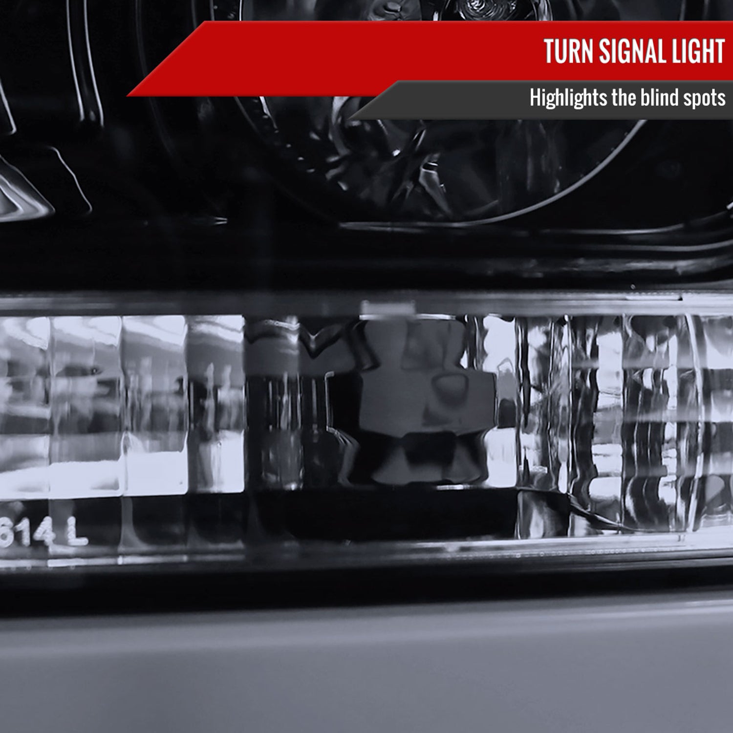 2011-2016 F-250/350/450/550 LED C-Bar Projector Headlights Glossy Black/Smoke