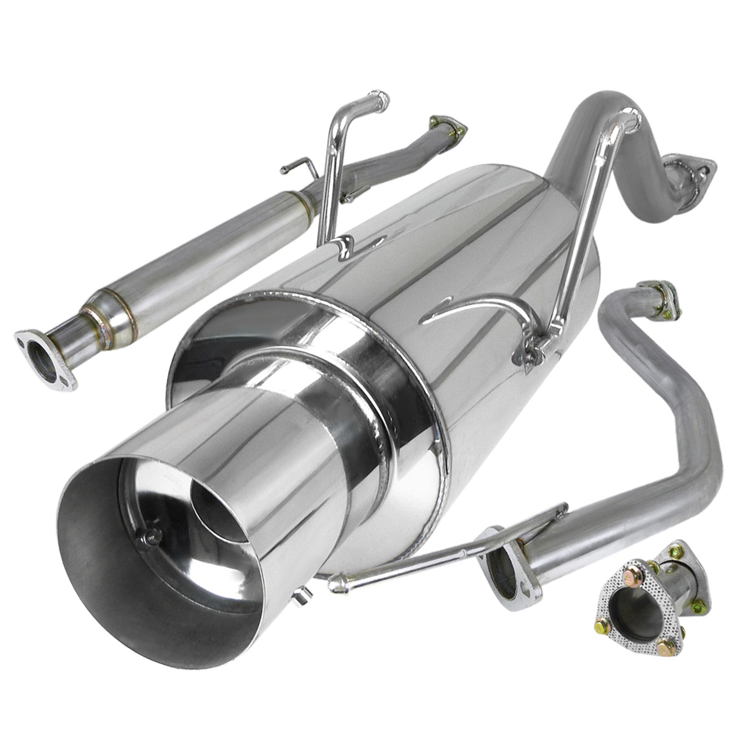 1994-2001 Acura Integra Hatchback GS-R T-304 Steel N1 Catback Exhaust System