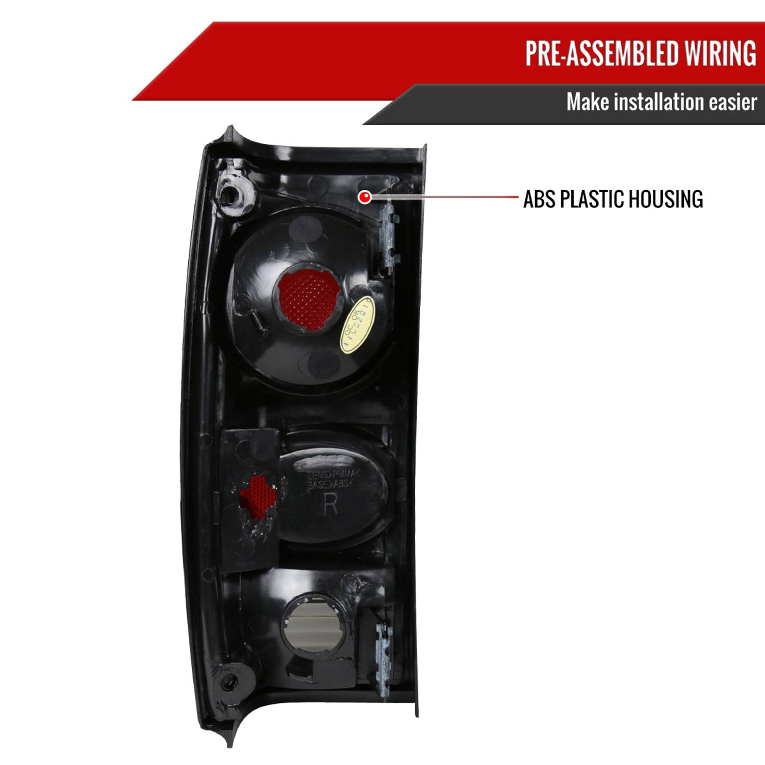 1982-1994 Chevy S10/Blazer GMC S15/Sonoma Tail Lights Chrome/Smoke Lens