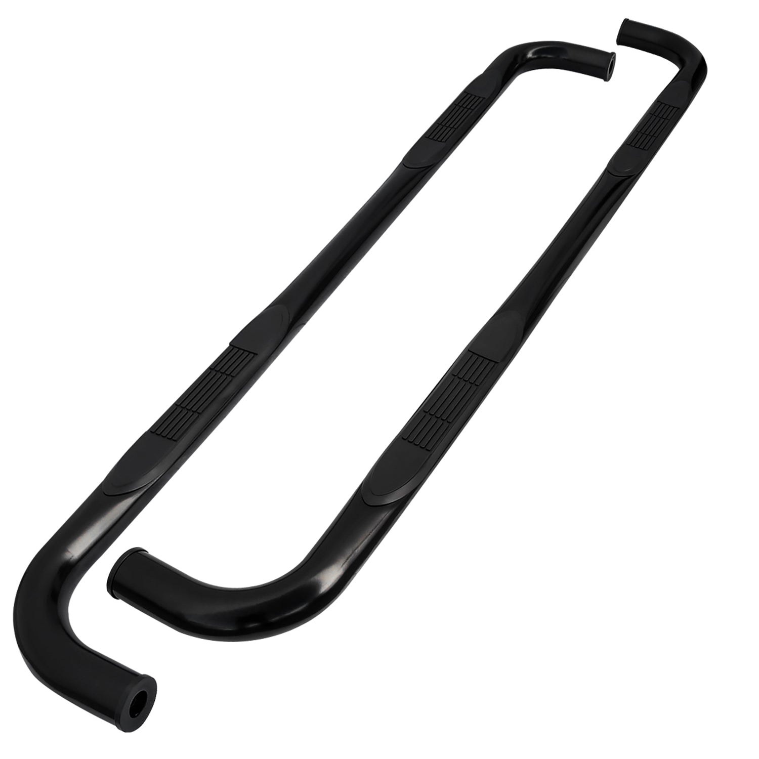 2019-2021 Chevy Silverado/GMC Sierra Double Cab 3" Steel Side Step Nerf Bars