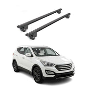 2013-2018 Hyundai Santa Fe Roof Rack Cross Bars Silver