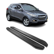 2010-2015 Hyundai Tucson Running Boards Side Steps Black