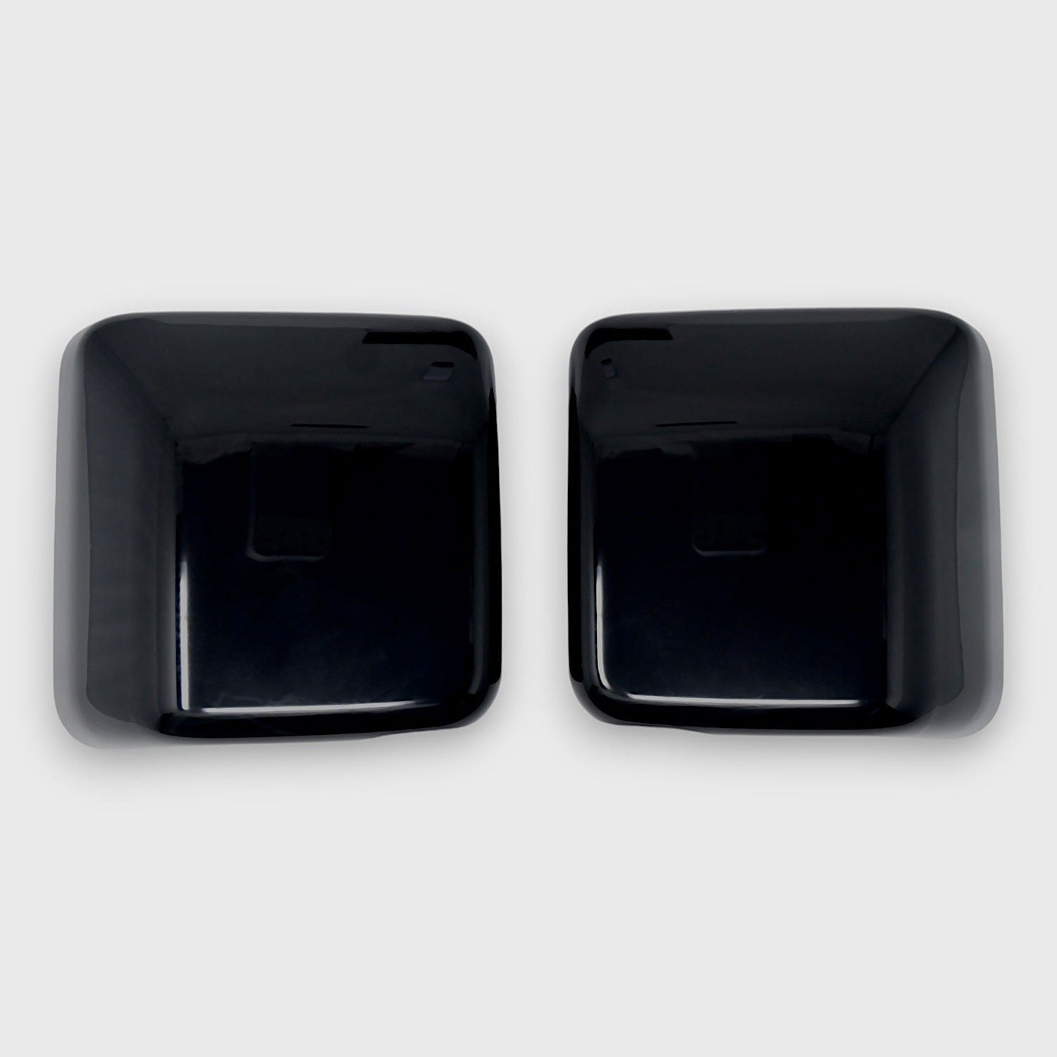 2020-2025 Jeep Gladiator Mirror Cover Caps Gloss Black 2Pcs ABS Plastic
