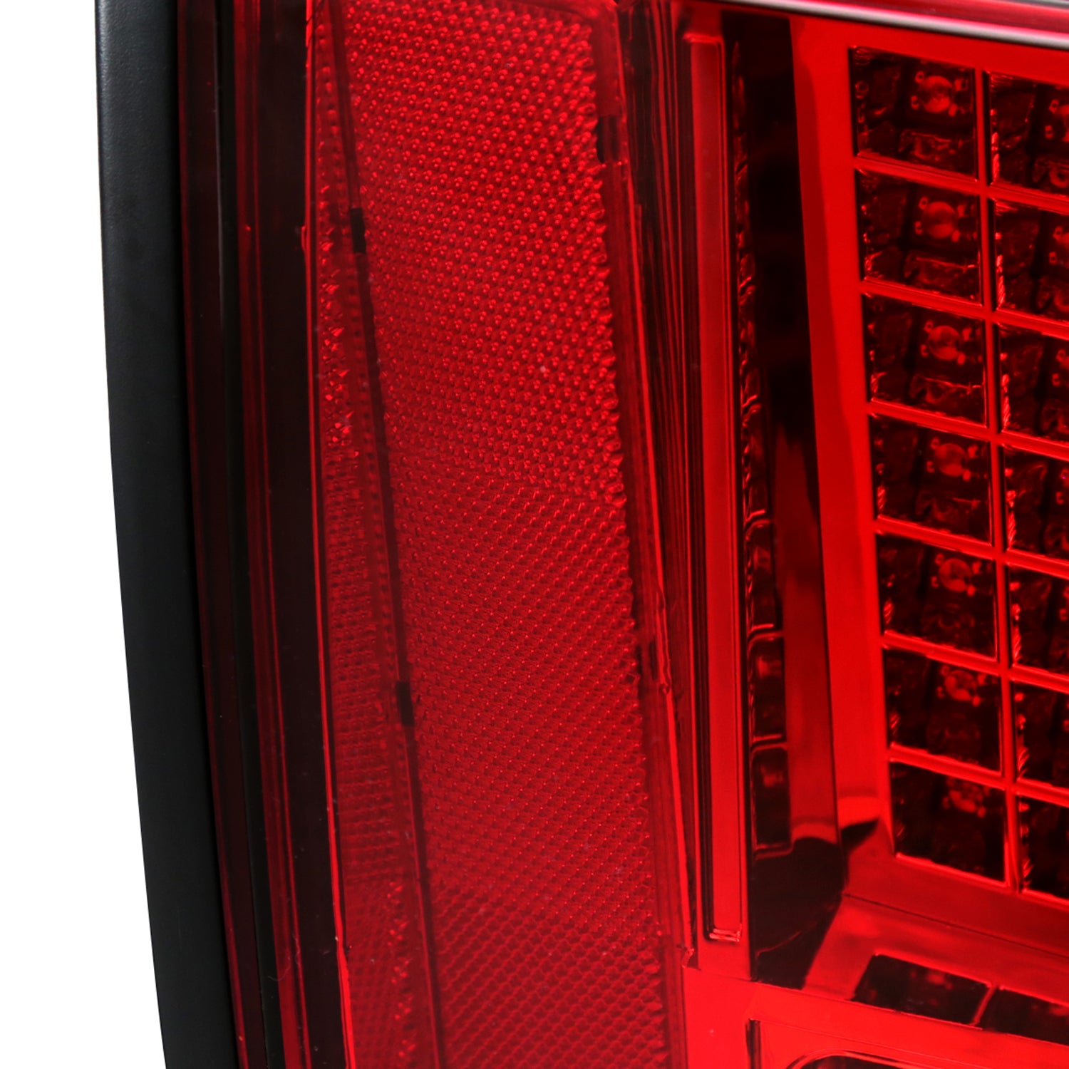 1999-2004 Ford Mustang Sequential LED Tail Lights - RS Chrome/Red Lens