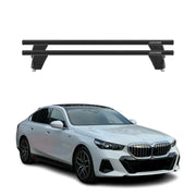 Roof Racks Cross Bars Luggage Carrier for BMW 5 G60 2024-2025 Alu Black 2x