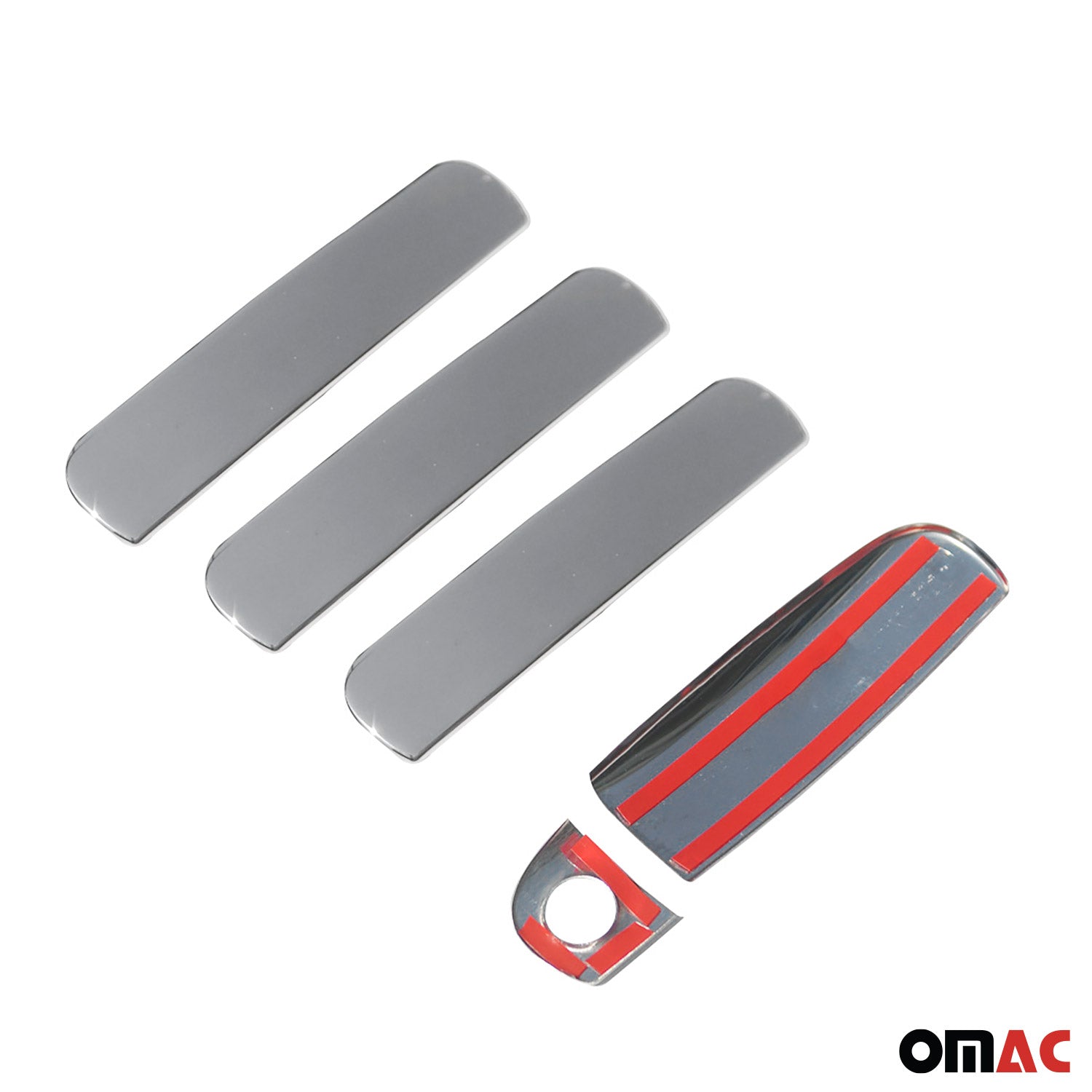 2001-2005 Audi A4 Car Door Handle Cover Protector Stainless Steel Chrome 5 Pcs