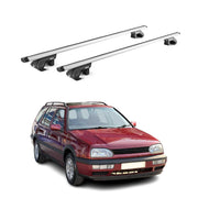 Roof Rack Cross Bars Luggage Carrier for VW Jetta Wagon 1993-2006 Alu Grey 2Pcs