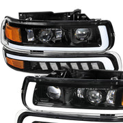 1999-2002 Chevy Silverado /Tahoe / Suburban LED DRL Headlights Bumper Lights