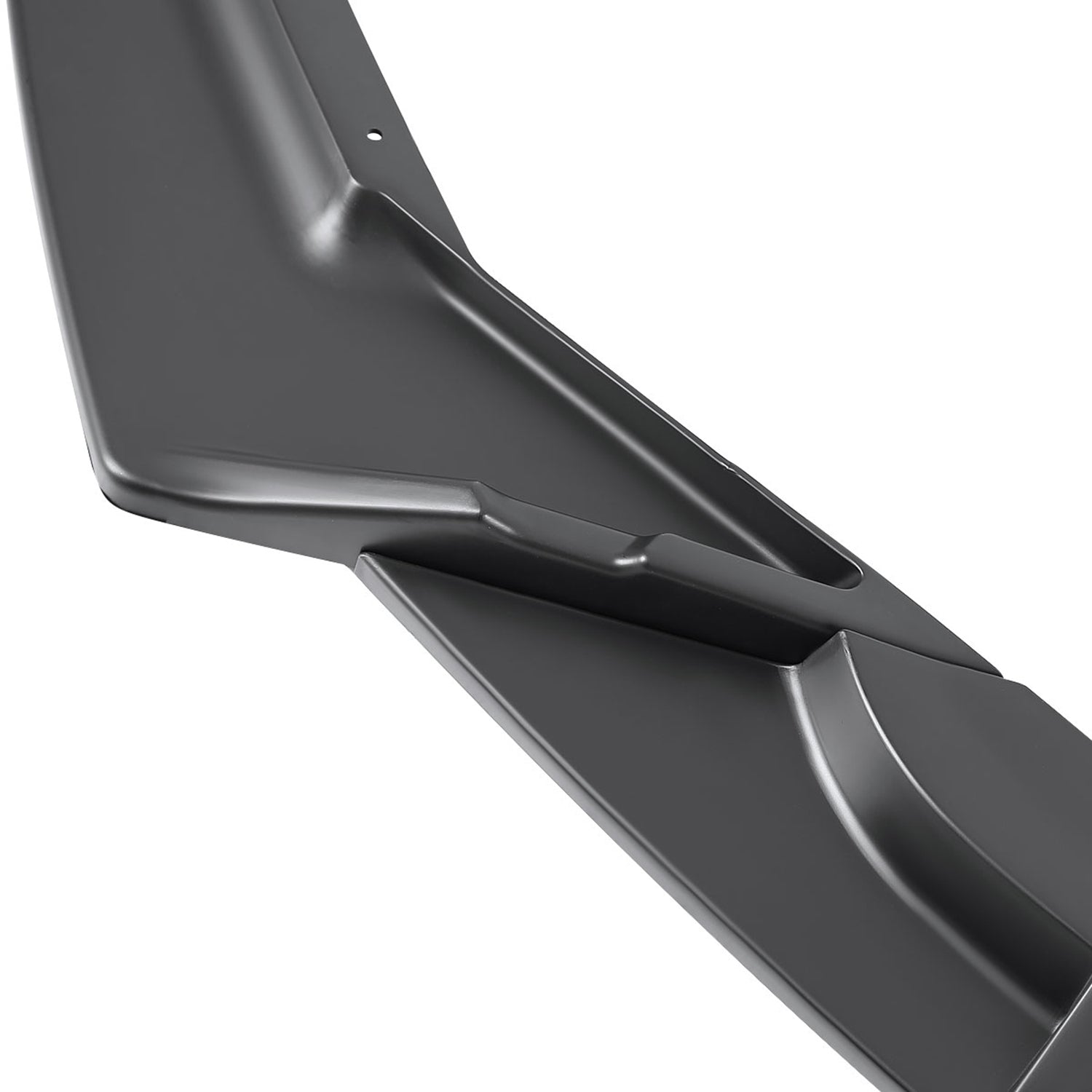 2019-2021 Honda Civic Sedan Matte Black 3Pcs Front Bumper Lip Spoiler Set