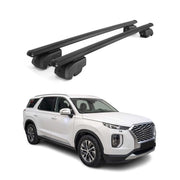 2020-2025 Hyundai Palisade Roof Rack Cross Bars Black