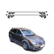 2003-2009 Pontiac Vibe Roof Rack Cross Bars Silver
