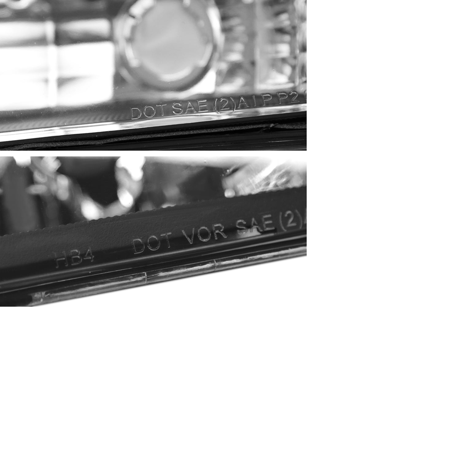 2002-2006 Chevy Avalanche 1500/2500 Factory Headlights Bumper & Signal Black