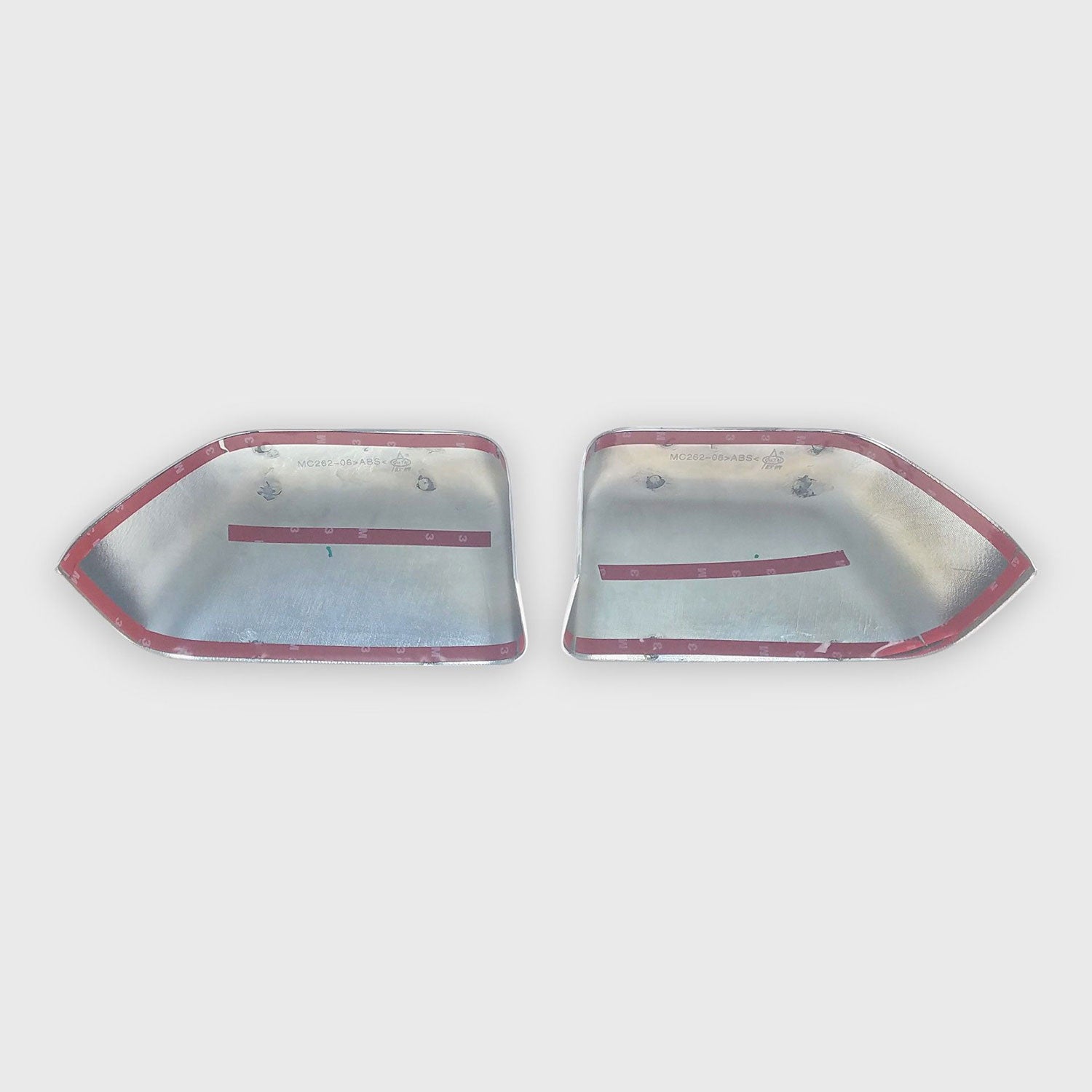 2017-2022 Ford F-250/350/450/550 Mirror Cover Caps Chrome 2Pcs ABS Plastic