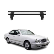 1996-2002 Mercedes E Class W210 Sedan Roof Rack Cross Bars Black