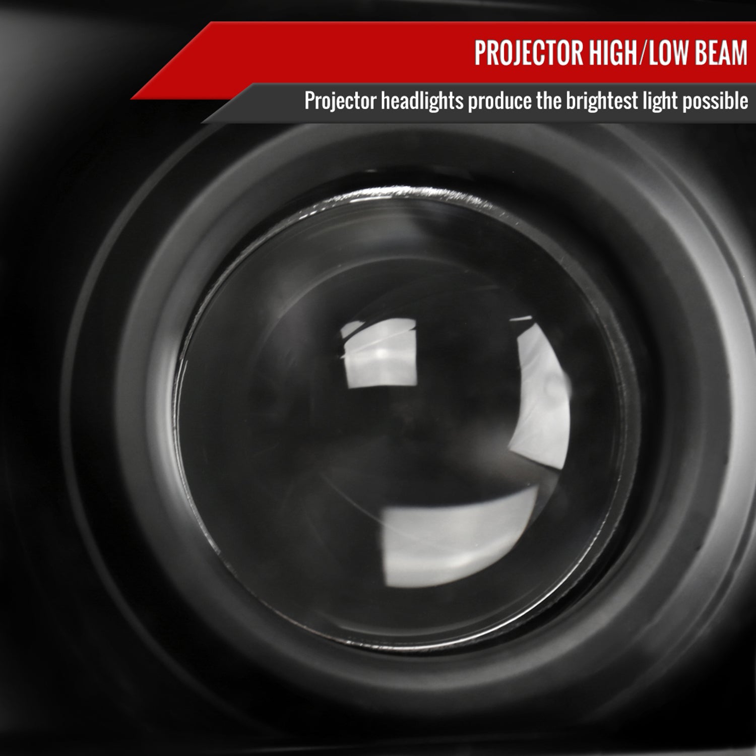 2008-2010 Ford F-250/350/450/550 Super Duty Headlights LED Signal Black