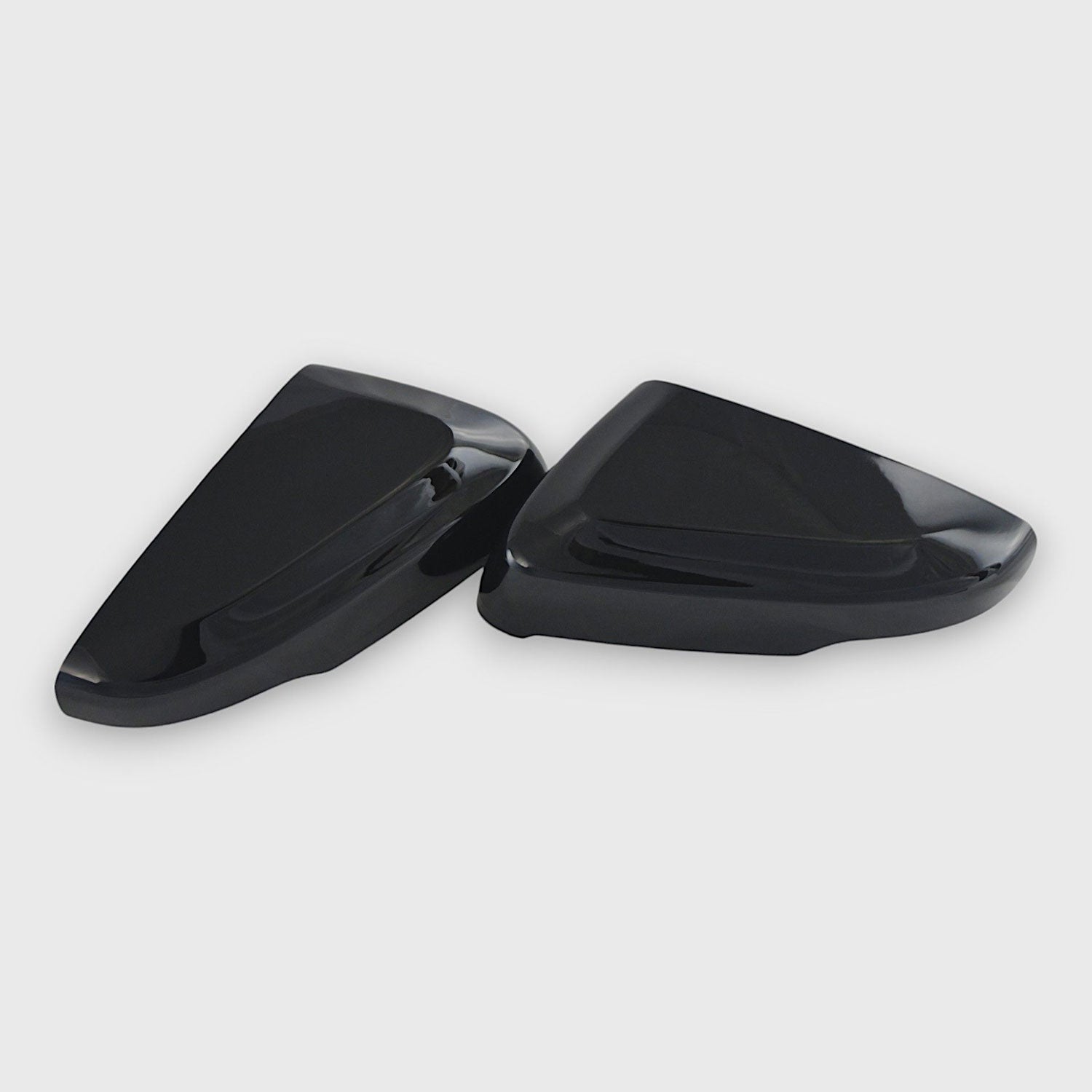 2015-2019 Cadillac ATS / CT6 / CTS Mirror Cover Caps Gloss Black 2Pcs ABS Plastic